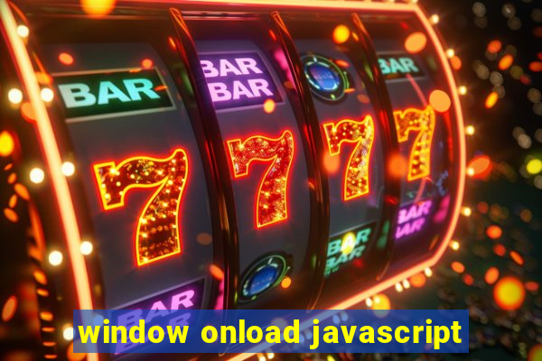 window onload javascript